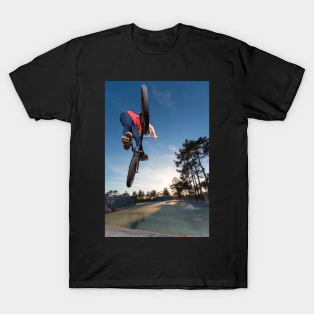 High BMX jump T-Shirt by homydesign